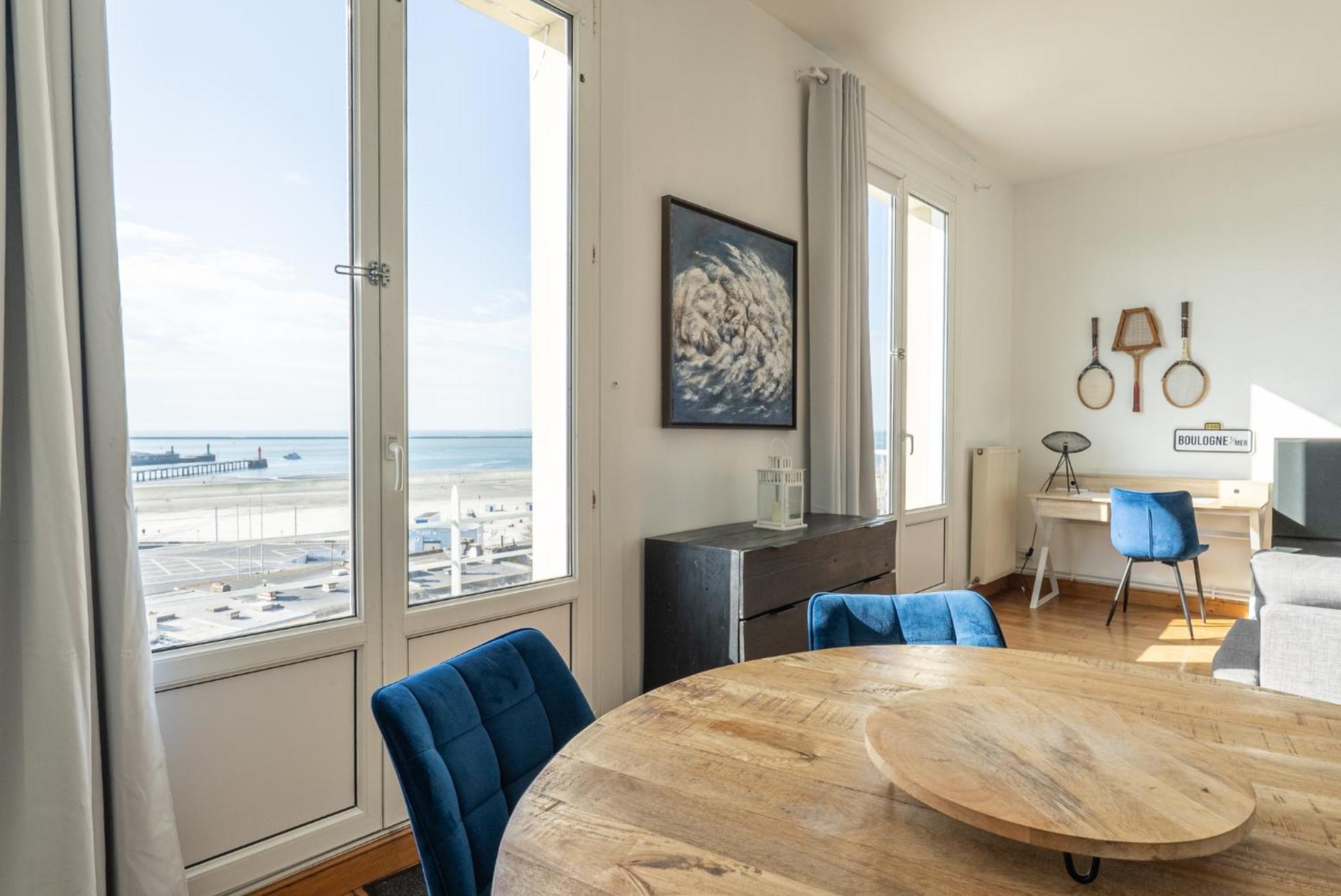 Superbe Vue Mer Face A Nausicaa Boulogne-sur-Mer Bagian luar foto