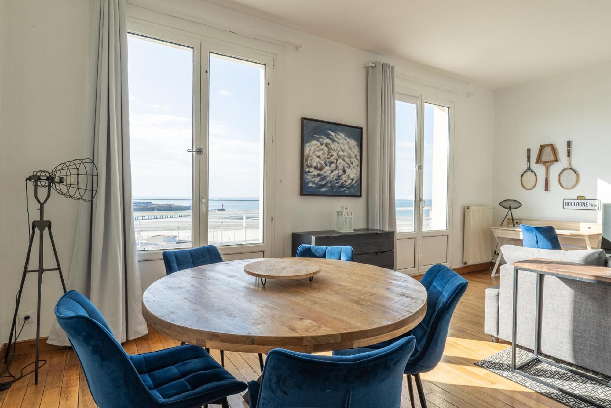 Superbe Vue Mer Face A Nausicaa Boulogne-sur-Mer Bagian luar foto